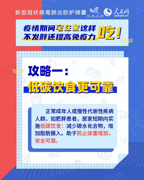 疫情期間宅在家這樣吃！不發(fā)胖還提高免疫力