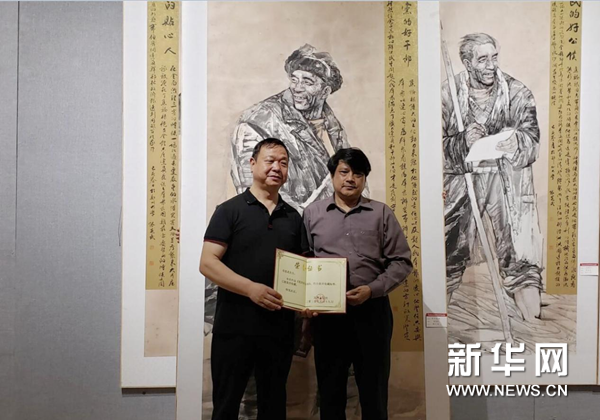 弘揚焦裕祿精神美術(shù)作品巡展在北京民族文化宮舉辦