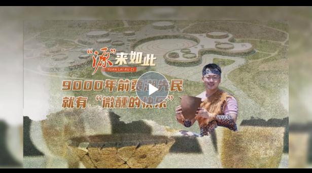 “源”來如此丨9000年前賈湖先民就有“微醺的快樂”