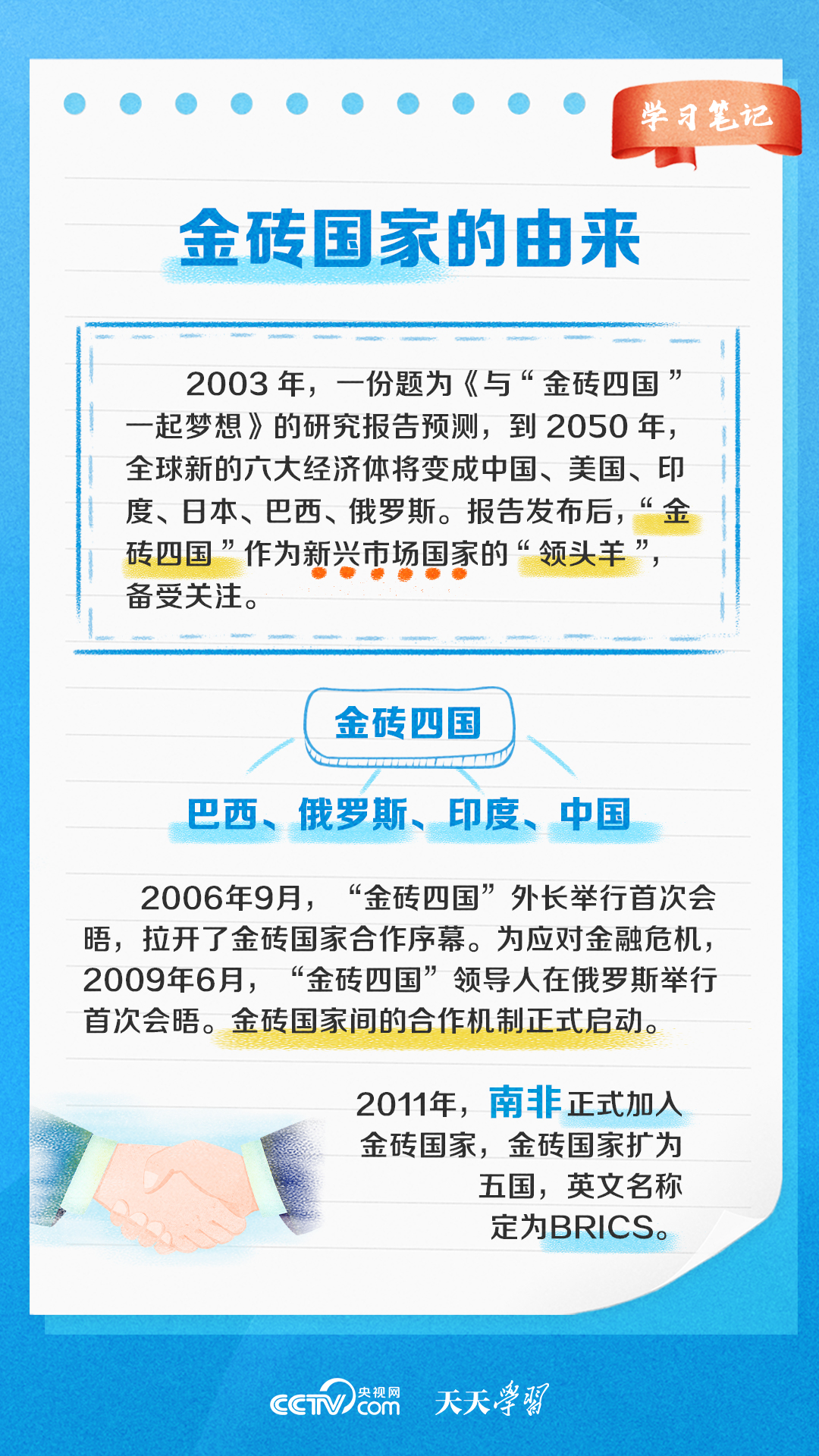 學(xué)習(xí)筆記丨金磚國(guó)家這樣發(fā)揮“金磚力量”