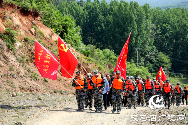 泌陽縣組織開展山洪災(zāi)害防御演練