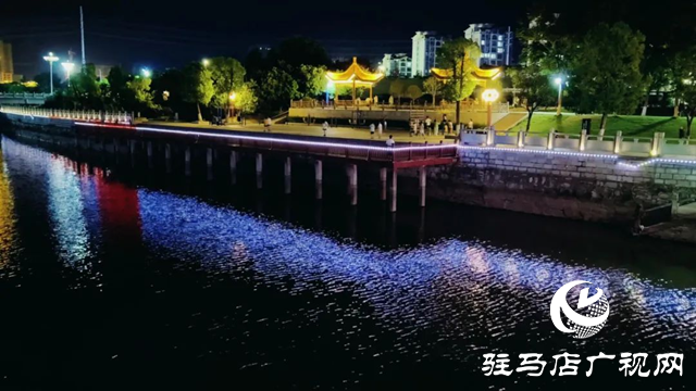 泌陽縣：盛夏小城夜色美