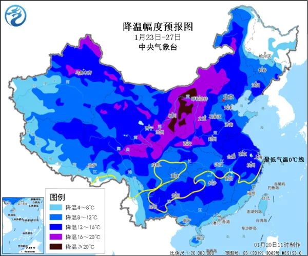 節(jié)前大寒潮將至！雨雪降溫來襲，春運返鄉(xiāng)需警惕