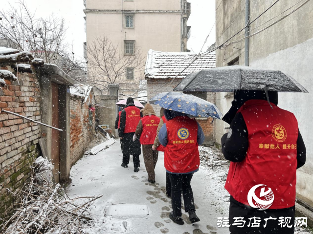 確山縣盤龍街道：積極應對暴雪天氣 全面排查安全隱患